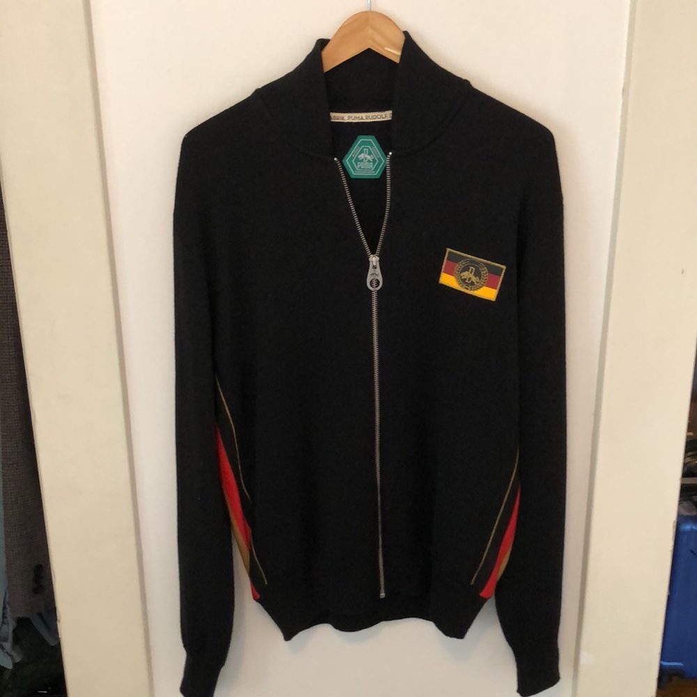 Puma - Rudolf Dassler Schuhfabrik Black Zipper Men’s Sweater